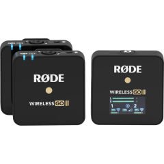 Rode Wireless GO II 2 Kişilik Kablosuz Mikrofon Seti