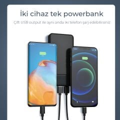 Deji DJ-03 20000mAh 22.5W Hızlı Powerbank Taşınabilir Şarj Cihazı