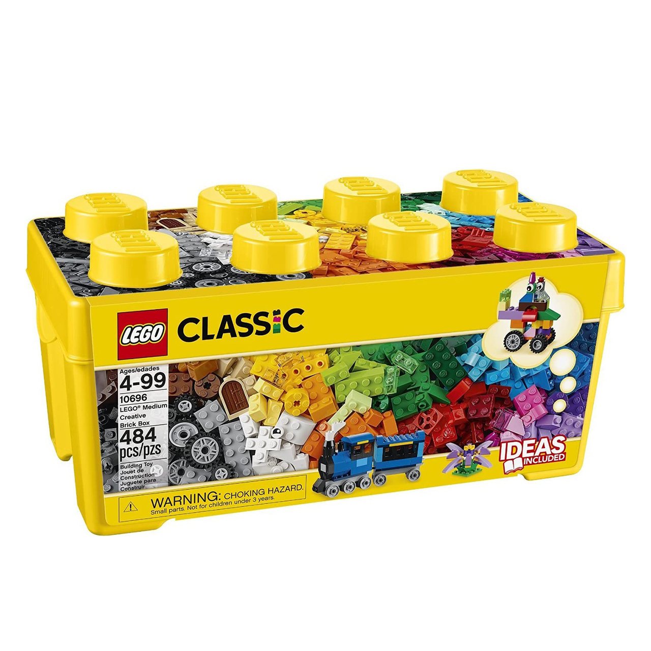 LEGO Classic 484 Parçalık Orta Boy Yaratıcı Yapım Kutusu (10696) - Çocuk Oyuncak Yapım Seti