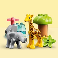 LEGO Duplo Vahşi Afrika Hayvanları 10 Parça (10971) - 2 Yaş ve Üzeri Oyuncak Yapım Seti