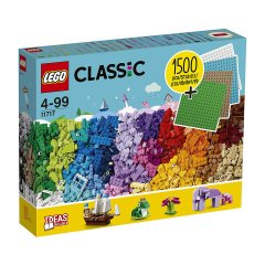 LEGO Classic Yapım Parçaları ve Zeminler 1504 Parça (11717) - Oyuncak Yapım Seti