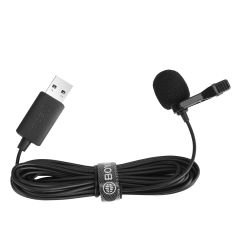 Boya BY-LM40 USB Bilgisayar Yaka Mikrofonu