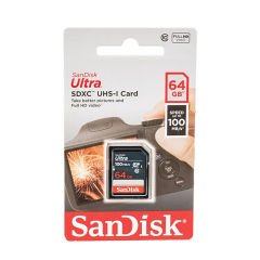 Sandisk Ultra 64GB 100mb/s SDXC Hafıza Kartı