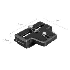 SmallRig 3162B DJI RS 2 / RSC 2 RS 3 / RS 3 Gimbal için Genişletilmiş Arca-Tipi Hızlı Çıkarma Plakası