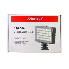 Sanger PRO-S50 Mini Led Video Işık (Sıfır Ayarında Az Kullanılmış)