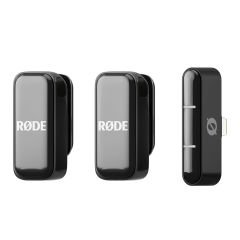 Rode Wireless Micro Lightning İkili Kablosuz Yaka Mikrofonu