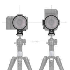 SmallRig 4300 Canon EOS'a  R Serisi İçin Döndürülebilir Yataydan Dikeye Montaj Plakası Kiti