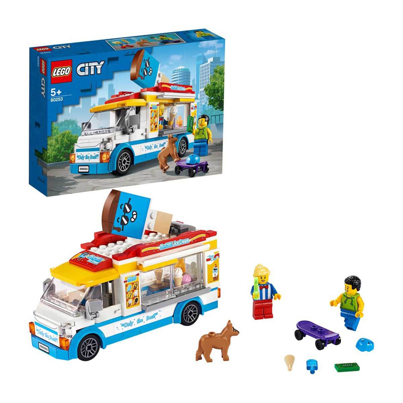 LEGO City Dondurma Arabası 200 Parça (60253) - Oyuncak Yapım Seti