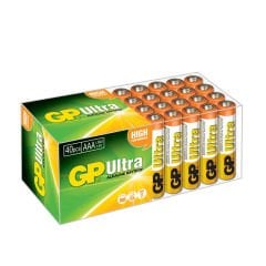 GP Ultra Alkalin 40'lı AAA İnce Kalem Pil (GP24AU-PB40)