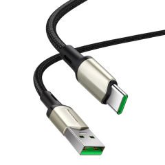Baseus Cafule VOOC Type-C USB Kablo 1m Siyah