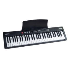 Midex PS-4000BK Taşınabilir Dijital Piyano Tuş Hassasiyetli 61 Tuşlu