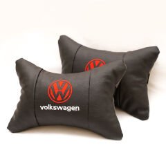 Markofist MF-AY-VW Volkswagen Logolu Araç Boyun Yastığı 2 Adet