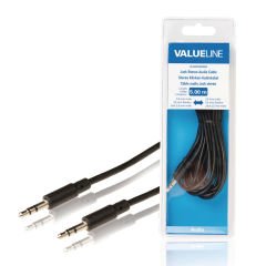 Valueline VLAB22000B50 3.5mm Stereo Aux Ses Kablosu 5m