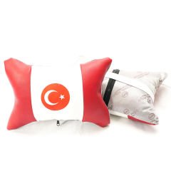 Markofist MF-AY-TR Türkiye Bayrak Logolu Araç Boyun Yastığı 2 Adet