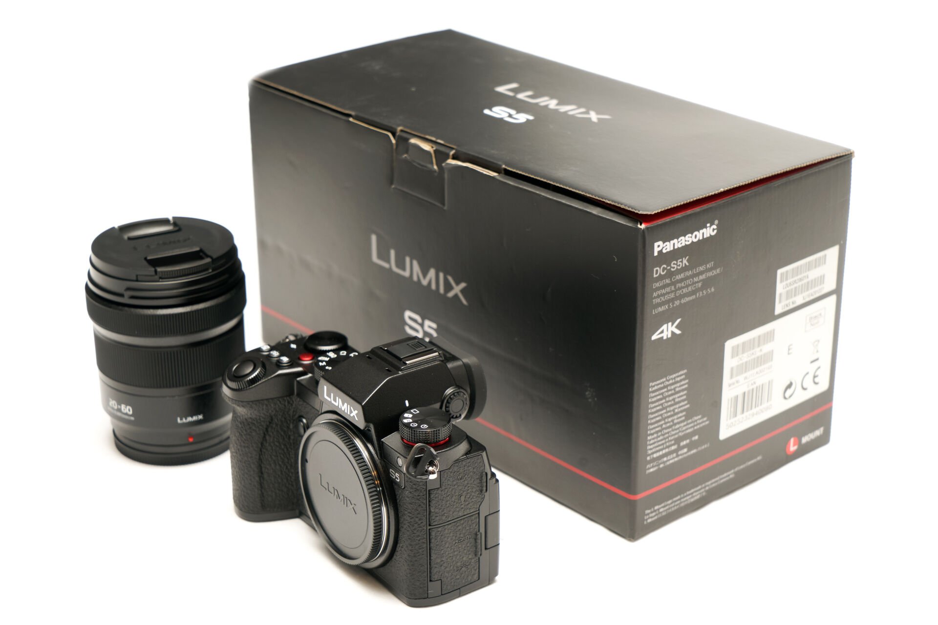 Panasonic Lumix DC-S5K 20-60mm Lens Kit Aynasız Fotoğraf Makinesi (Kullanılmamış İkinci El Ürün)