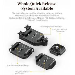 Falcam F38 Quick Release Sırt Çantası Askı Klipsi