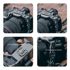 Falcam F22&F38 Quick Release Camera Cage Çerçeve (CANON EOS R5/R6)