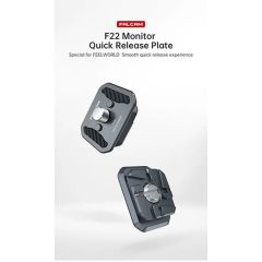 Falcam F22 Monitor Quick Release Monitörler İçin Plate