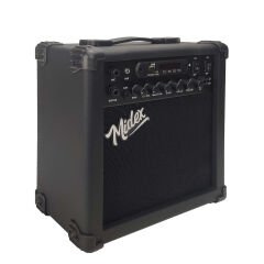 Midex MGA-25BK Elektro Gitar Amfisi 25 Watt USB Bluetooth Şarjlı 2 Girişli
