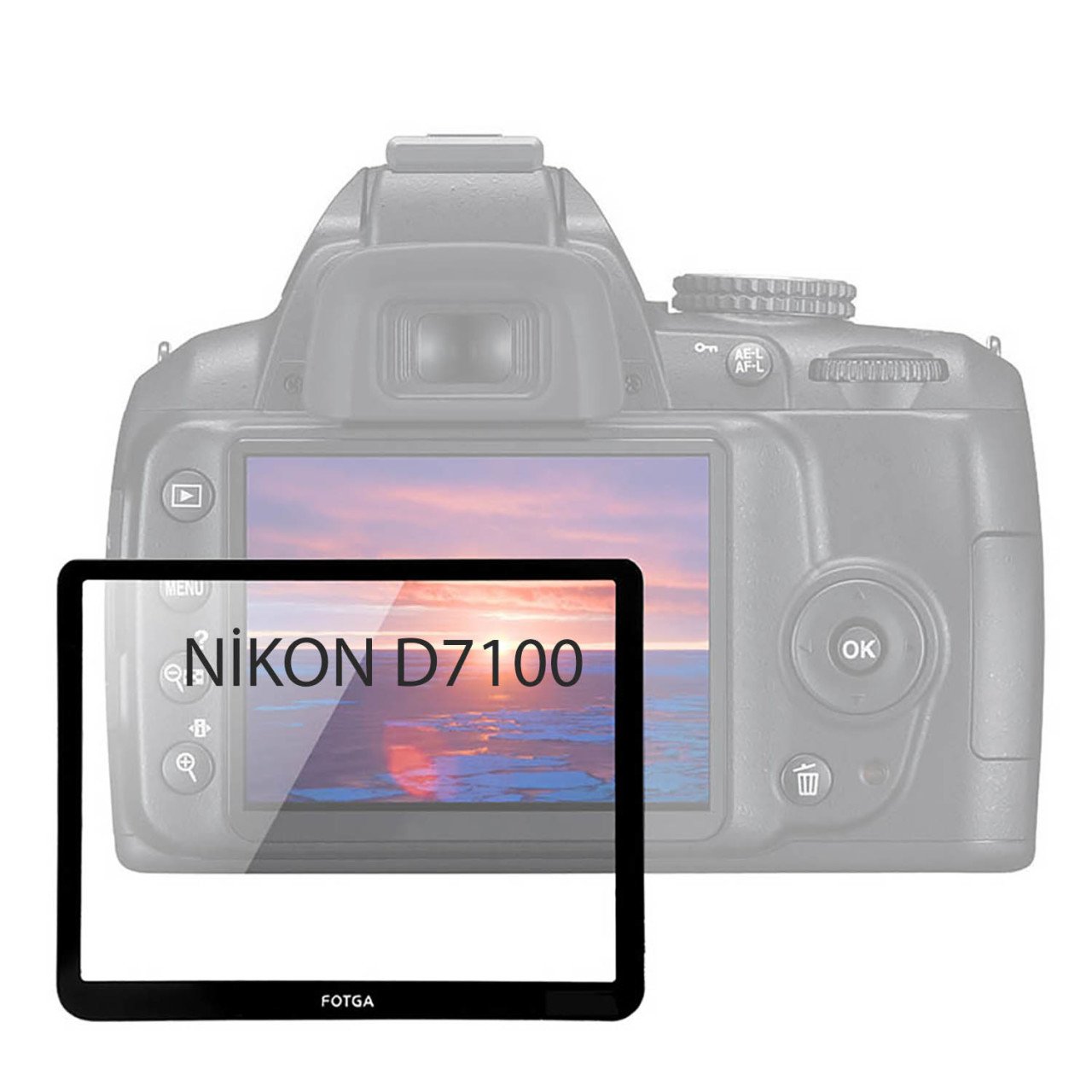 Fotga D7100 Nikon Fotoğraf Makinesi Ekran Koruyucu