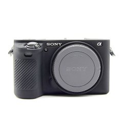 Sanger A6500 Sony Fotoğraf Makinesi Silikon Kılıf Siyah