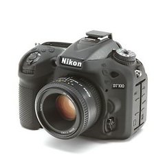 Sanger D7100 Nikon Fotoğraf Makinesi Silikon Kılıf Siyah