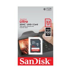 Sandisk Ultra 32GB 100mb/s SDHC Hafıza Kartı