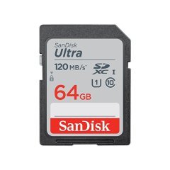 Sandisk Ultra 64GB 120mb/s SDXC Hafıza Kartı