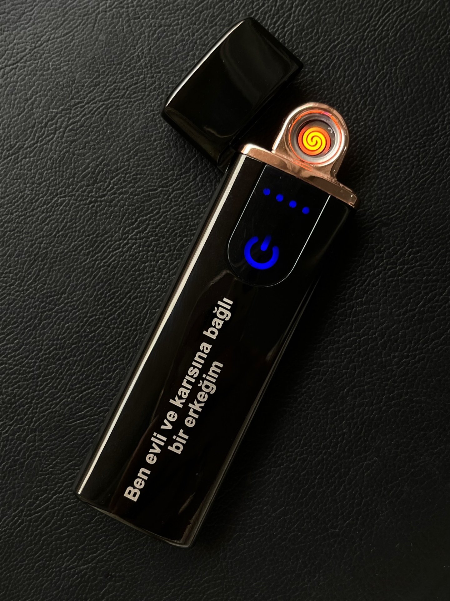 ORJ Usb Dokunmatik Şarjlı Çakmak