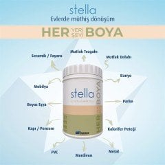 Bianca Stella Su Bazlı Saf Akrilik Boya 1 LT Fıstık