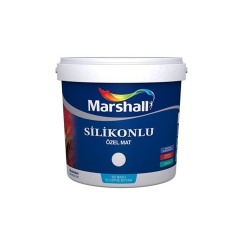 Marshall Silikonlu Özel Mat Silinebilir İç Cephe Boyası 1 Lt Samur