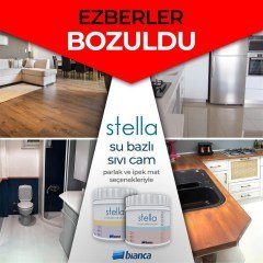 Stella Su Bazlı Parlak Sıvı Cam 500 Ml