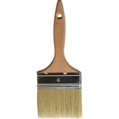 Ahşap Saplı  Kestirme Fırça No:3 (7CM)