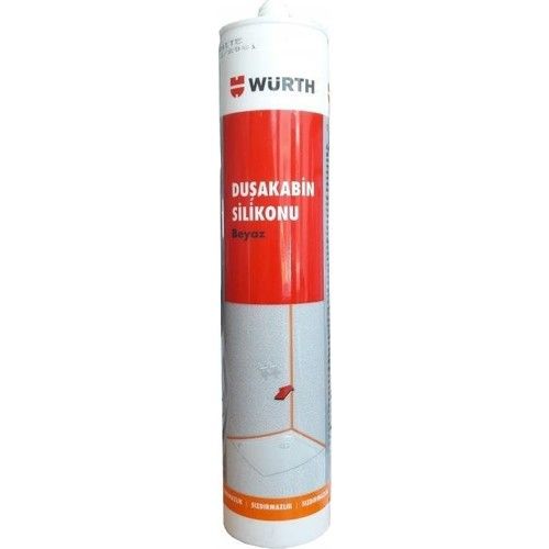 Würth Beyaz Duşakabin Silikonu 310 ml
