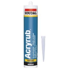 Soudal Acryrub Silikonize Mastik 500 gr