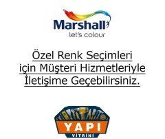 Marshall Plastik Mat İç Cephe Boyası 2,5 Lt