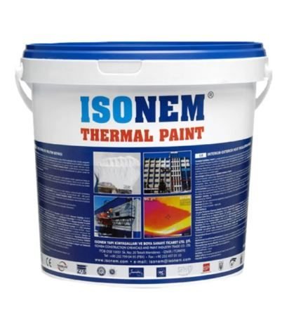 İsonem Thermal Paint İç Dış ve Çatı Isı Yalıtım Boyası 5 Lt