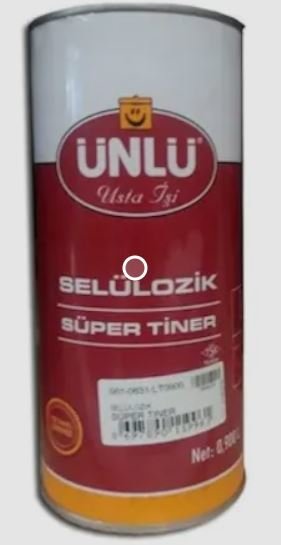 Ünlü Süper Selülozik Tiner 900 ml