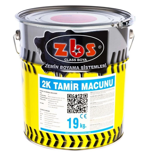 Zbs 2K Zemin Tamir Macunu İNCE 13+6 Kg (Daha Akışkan)