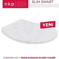 Nkp Slim Smart Thermoplast Yavaş Kapanan Klozet Kapağı 0302