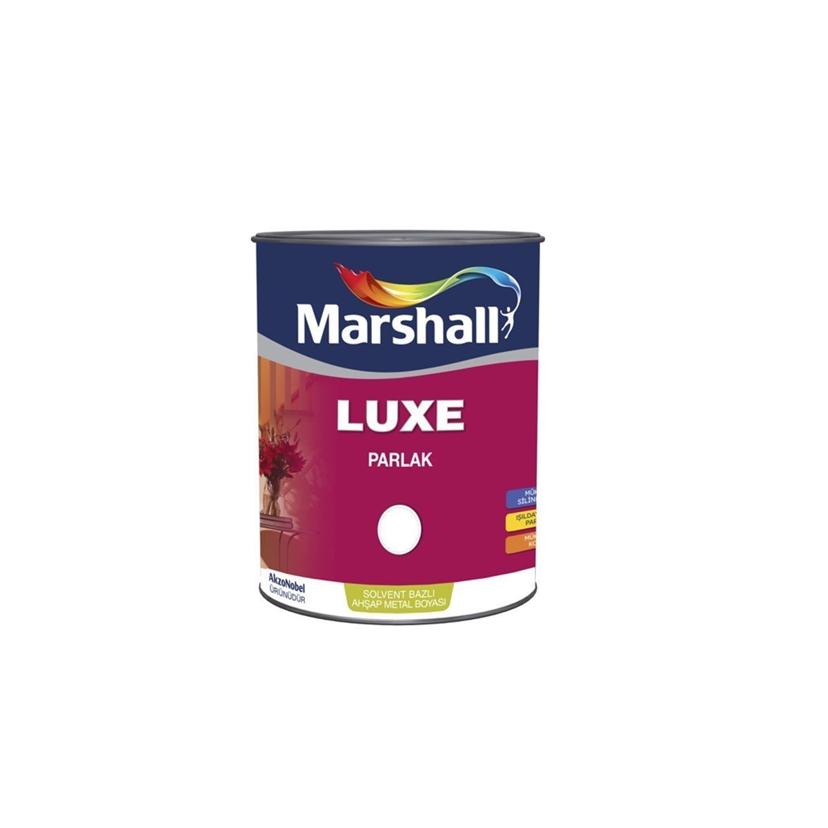 Marshall Luxe Parlak Sentetik Yağlı Boya 7,5 Lt