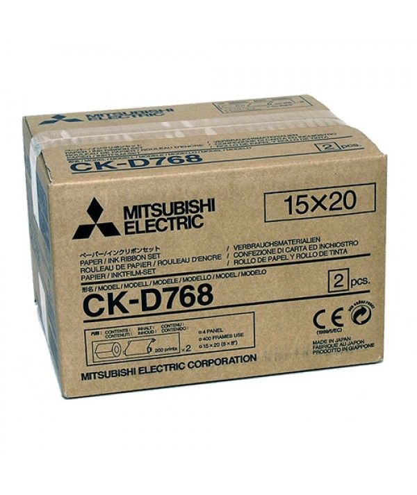 Mitsubishi CK-D768 Photo Printer Kağıdı (Termal Kağıt) 15-20 cm