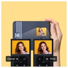 Kodak Mini Shot Combo 3 Retro Anında Baskı Dijital Fotoğraf Makinesi + Bundle ( Sarı )