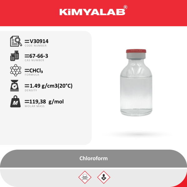 Kimyalab Kloroform 2,5L - Chloroform Extra Pure