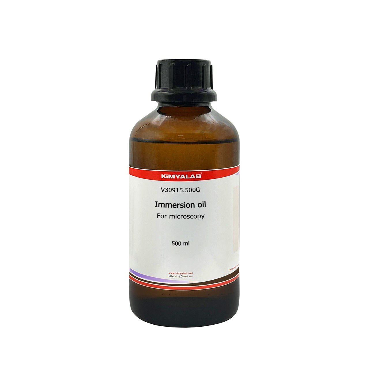 Kimyalab İmersiyon Yağ 500ml Immersion Oil - Mikroskop İçin