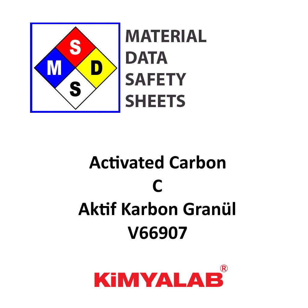 Kimyalab Aktif Karbon Granül MSDS Belgesi - Activated Carbon