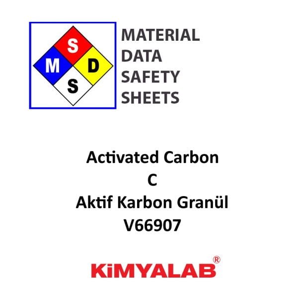 Kimyalab Aktif Karbon Granül MSDS Belgesi - Activated Carbon