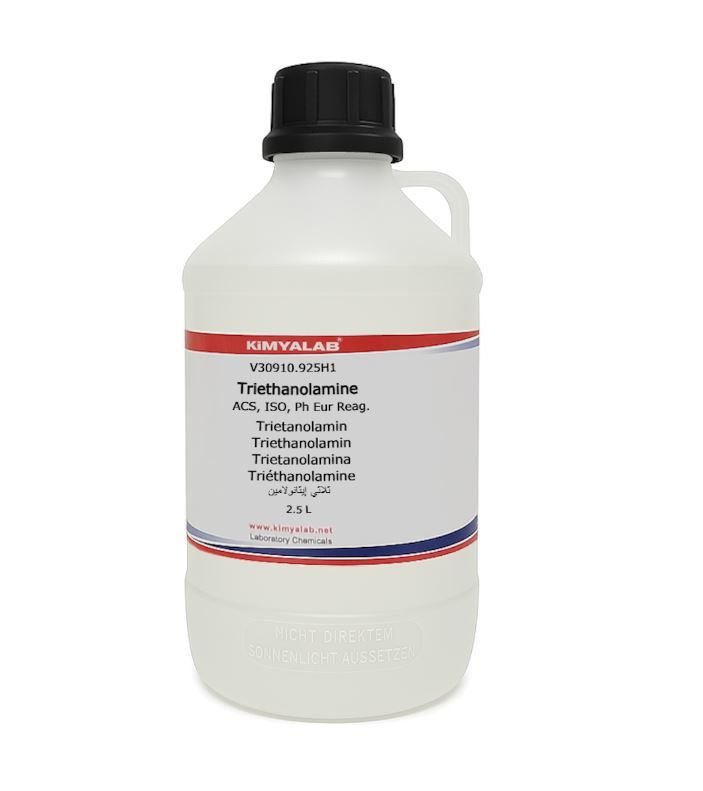 Kimyalab Trietanolamin ≥ 99% - TEA Triethanolamine 2,5 Litre