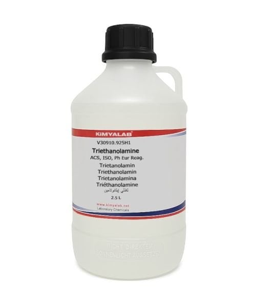 Kimyalab Trietanolamin ≥ 99% - TEA Triethanolamine 2,5 Litre