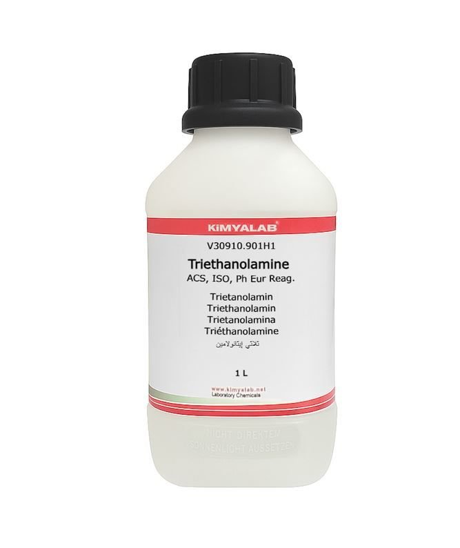 Kimyalab Trietanolamin ≥ 99% - TEA Triethanolamine 1000ml